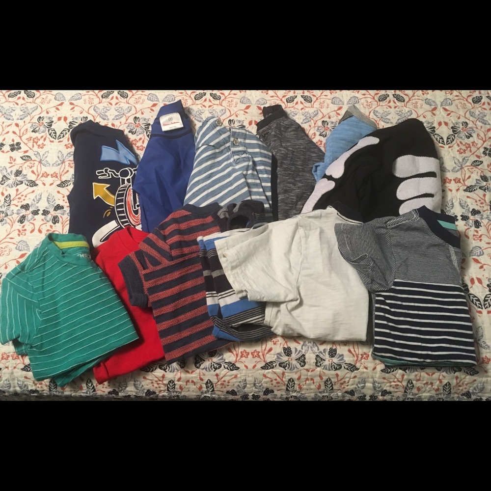 {Various} Toddler Boy’s Top Lot